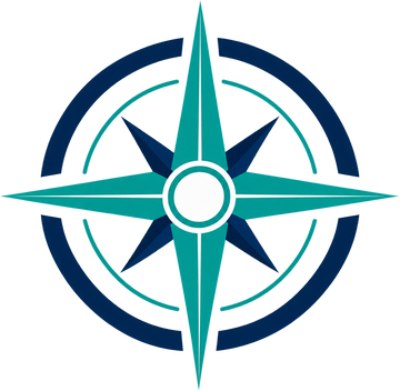 Coastal Logix compass logo